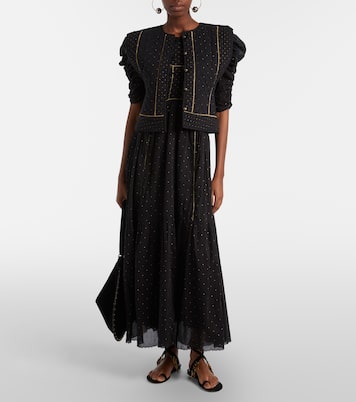 Volana embellished cropped cotton vest | Marant Etoile