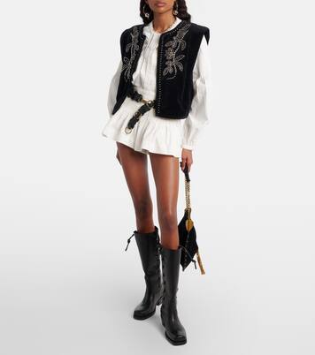 Bottes Roxanne 45 en cuir | Paris Texas