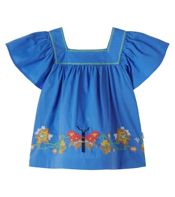 Rosalyn embroidered cotton top | Molo