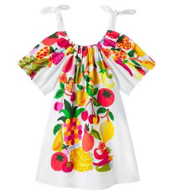 Printed cotton-blend dress | Fábula