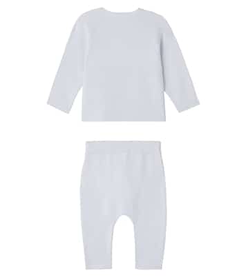 Baby cotton sweatshirt and sweatpants set  | Tartine et Chocolat