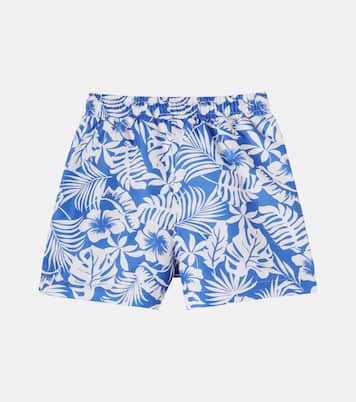 Garden printed swim trunks | The New Society