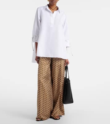 Oversize-Hemd Adorni aus Baumwollpopeline | Max Mara