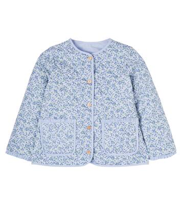 Anneliese reversible cotton and linen jacket | La Coqueta