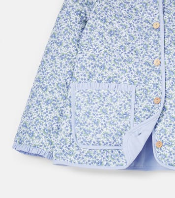 Anneliese reversible cotton and linen jacket | La Coqueta