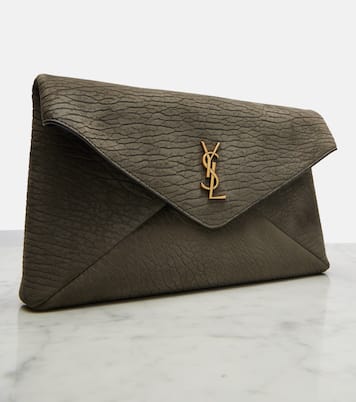 Cassandre Large leather pouch  | Saint Laurent
