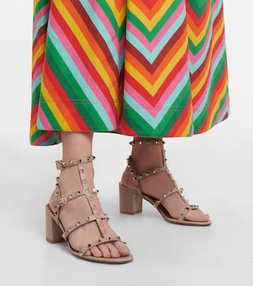 Valentino Garavani Rockstud leather sandals | Valentino Garavani