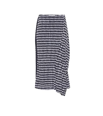 Gonna midi in pied de poule | Victoria Beckham