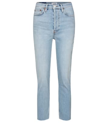 Jeans ajustados 90s de tiro alto | Re/Done