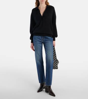 Jersey Jo en mezcla de cachemir | Khaite