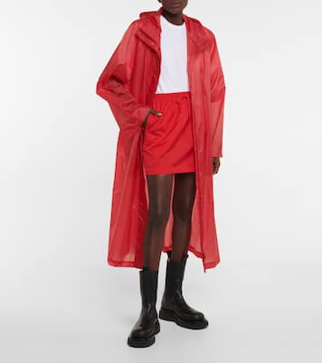 High-rise drawstring miniskirt | Wardrobe.NYC