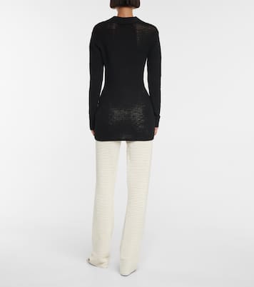 Cardigan Evelyn mit Baumwollanteil | Nanushka