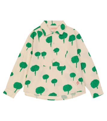 Camisa Mandrill de algodón estampado | The Animals Observatory