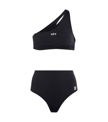 Bikini asimétrico con logo | Off-White