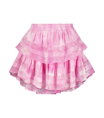 Mini-jupe en coton | LoveShackFancy