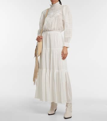 Grace cotton and silk maxi dress | Isabel Marant
