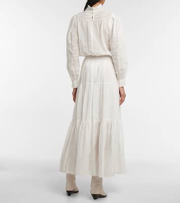 Grace cotton and silk maxi dress | Isabel Marant