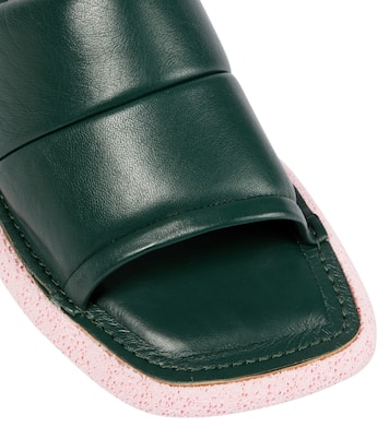 Pantoletten aus Leder | Dries Van Noten
