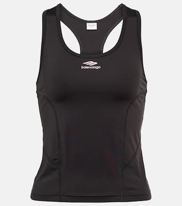 Top de espalda cruzada estampado | Balenciaga