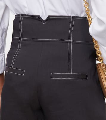Alicia high-rise shorts | Veronica Beard