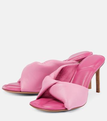 Les Mules Bagnu leather sandals | Jacquemus