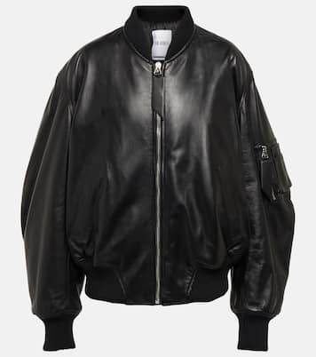 Anja leather bomber jacket | The Attico