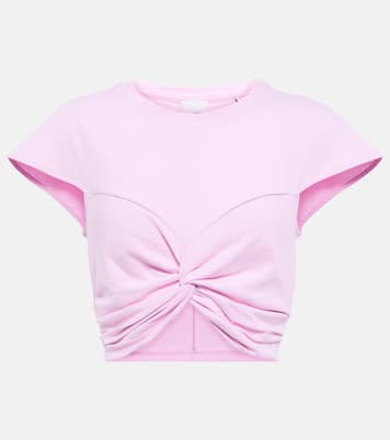 Top cropped Zineae in jersey di cotone | Isabel Marant