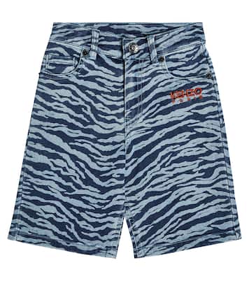 Bermuda Rainbow in misto cotone | Kenzo Kids