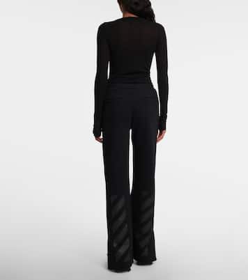 Jogginghose aus Baumwoll-Jersey | Off-White