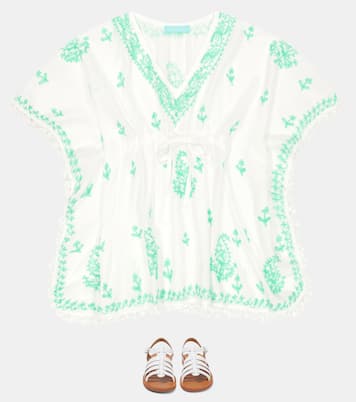 Baby Sharize embroidered kaftan dress | Melissa Odabash Kids