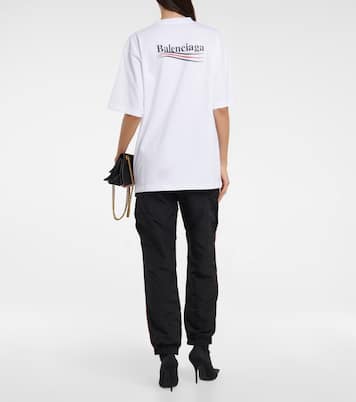 T-shirt Political Campaign in cotone | Balenciaga