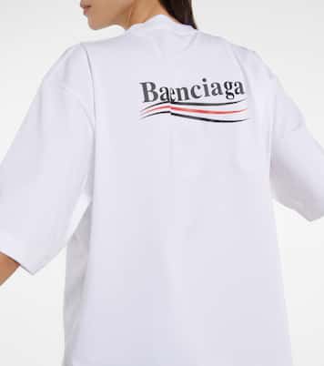 T-shirt Political Campaign in cotone | Balenciaga