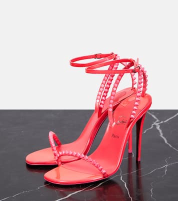 Sandali So Me 100 in pelle con borchie | Christian Louboutin