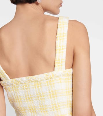Top en tweed à carreaux | Veronica Beard