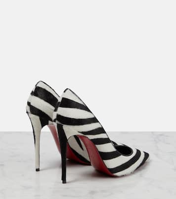 Pumps Kate 100 in pelle con stampa | Christian Louboutin
