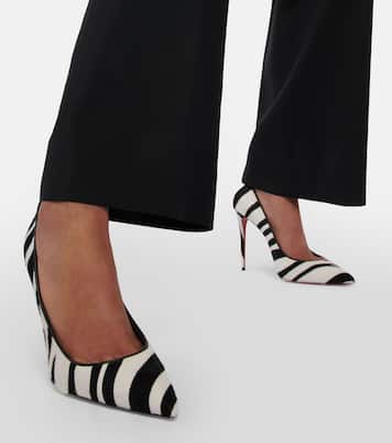 Pumps Kate 100 in pelle con stampa | Christian Louboutin