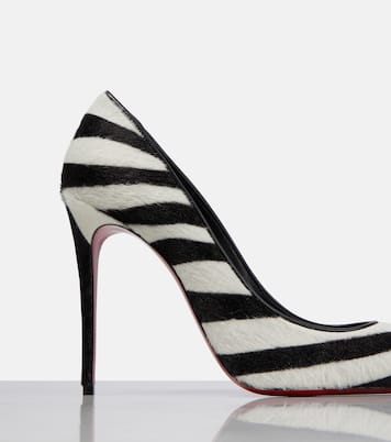Pumps Kate 100 in pelle con stampa | Christian Louboutin