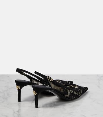 Salones destalonados de encaje | Dolce&Gabbana