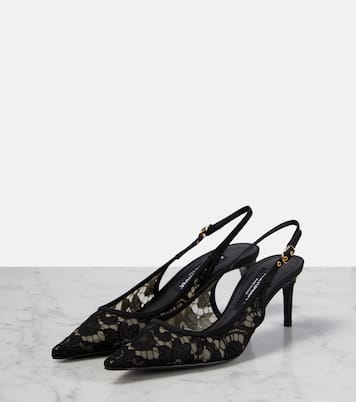 Salones destalonados de encaje | Dolce&Gabbana