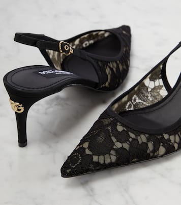 Salones destalonados de encaje | Dolce&Gabbana