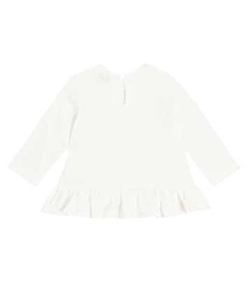 x Chiara Ferragni Baby - Abito in cotone con stampa | Monnalisa
