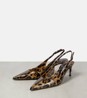 Escarpins Lollo imprimés en cuir verni | Dolce&Gabbana