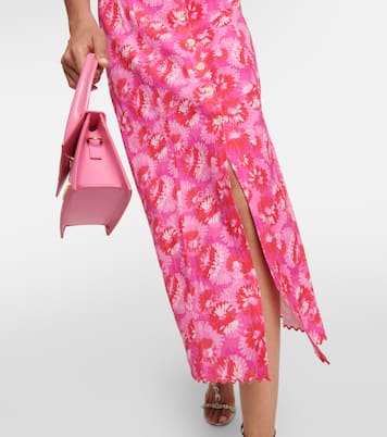 Briella printed linen-blend midi dress | Rixo