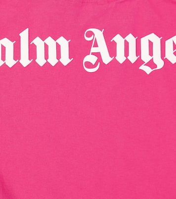 Felpa in jersey di cotone con logo | Palm Angels Kids