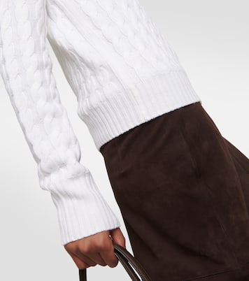 Jersey de punto trenzado de lana | Toteme
