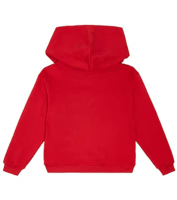 Felpa in jersey di cotone con cappuccio | Dolce&Gabbana Kids