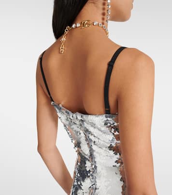 Robe mit Pailletten | Dolce&Gabbana