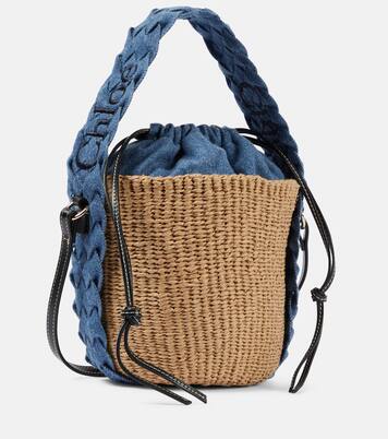 Secchiello Woody Small in rafia | Chloé