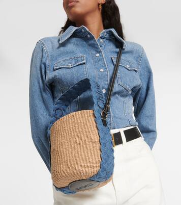 Secchiello Woody Small in rafia | Chloé