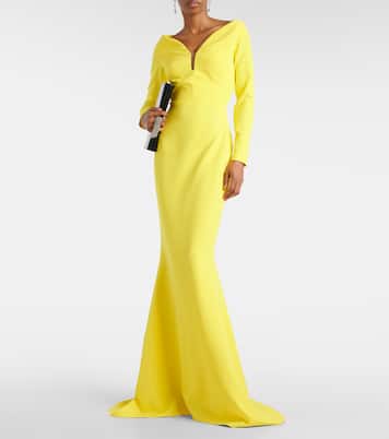Vestido de fiesta Wilson de crepé | Safiyaa